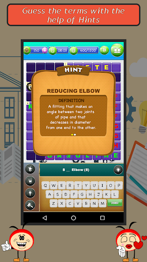 Mechanical Engineering Crossword Puzzle - عکس برنامه موبایلی اندروید