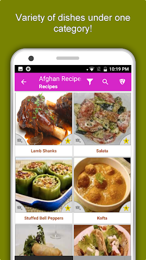 Afghan Food Recipes & Cuisine - Image screenshot of android app