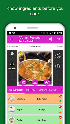 Afghan Food Recipes & Cuisine - Image screenshot of android app