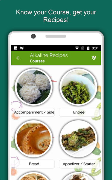 Alkaline Diet Recipes : Weight - Image screenshot of android app