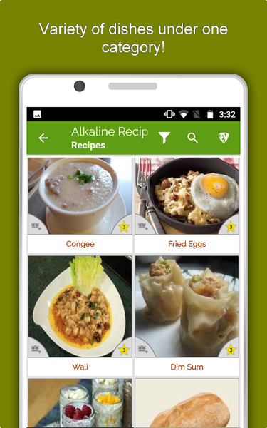 Alkaline Diet Recipes : Weight - Image screenshot of android app