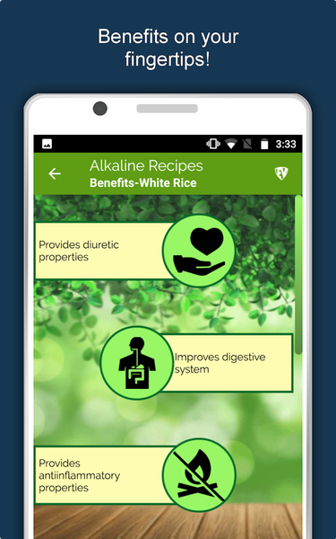 Alkaline Diet Recipes : Weight - Image screenshot of android app