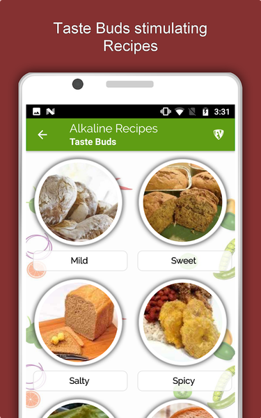 Alkaline Diet Recipes : Weight - Image screenshot of android app