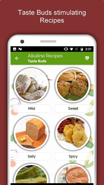 Alkaline Diet Recipes : Weight - Image screenshot of android app