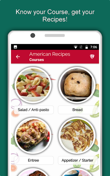 American Food Recipes Offline - Image screenshot of android app