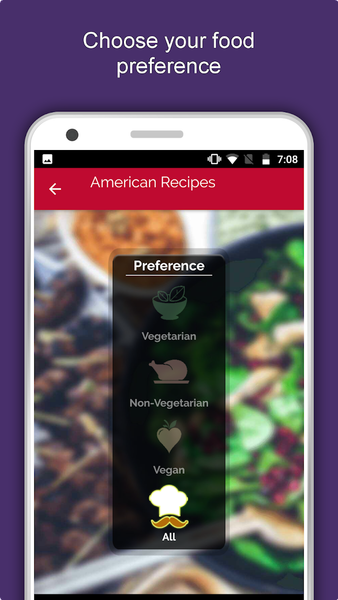 American Food Recipes Offline - Image screenshot of android app