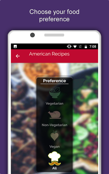 American Food Recipes Offline - Image screenshot of android app
