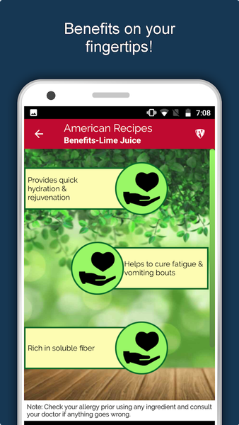 American Food Recipes Offline - Image screenshot of android app
