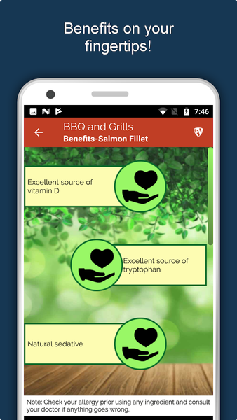Barbecue Grill Recipes Offline - Image screenshot of android app