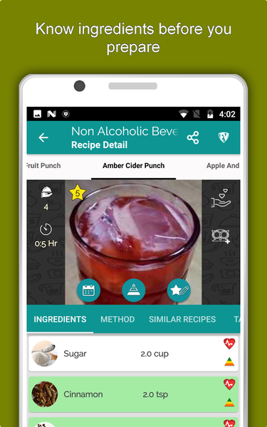 Mocktails, Smoothies, Juices - Image screenshot of android app