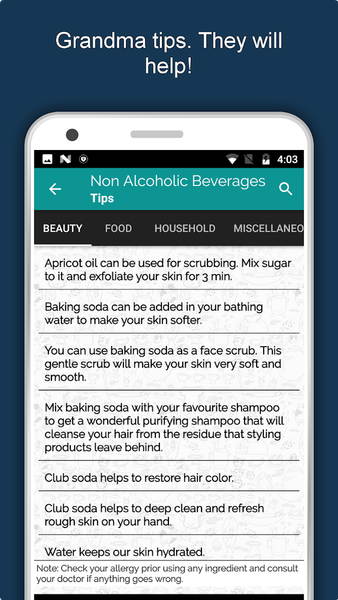 Mocktails, Smoothies, Juices - Image screenshot of android app