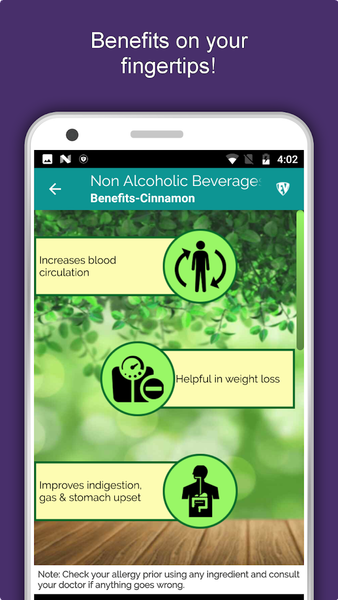 Mocktails, Smoothies, Juices - Image screenshot of android app