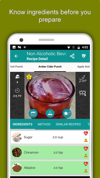 Mocktails, Smoothies, Juices - Image screenshot of android app