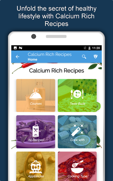 Calcium Rich Food Recipes - عکس برنامه موبایلی اندروید