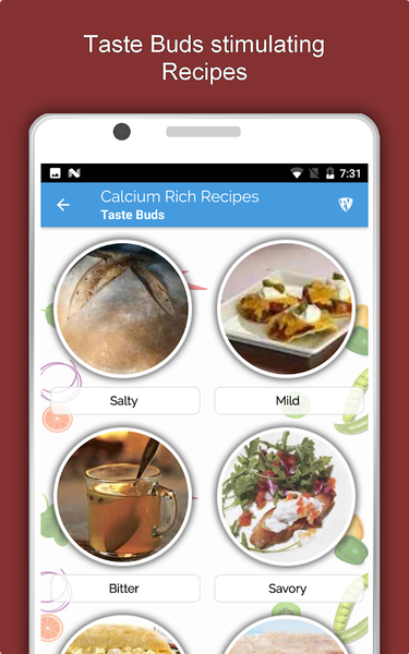 Calcium Rich Food Recipes - عکس برنامه موبایلی اندروید