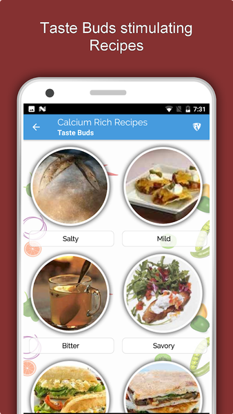 Calcium Rich Food Recipes - عکس برنامه موبایلی اندروید