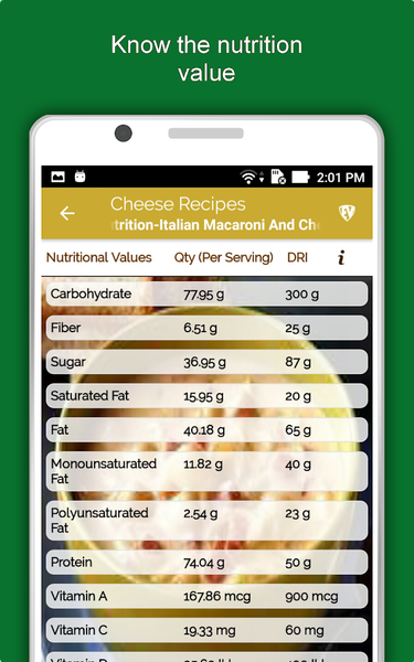 Healthy Cheese Recipes Offline - عکس برنامه موبایلی اندروید