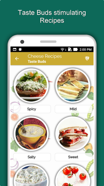 Healthy Cheese Recipes Offline - عکس برنامه موبایلی اندروید