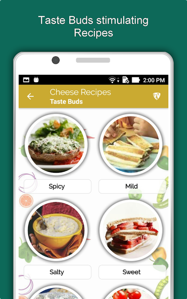 Healthy Cheese Recipes Offline - عکس برنامه موبایلی اندروید