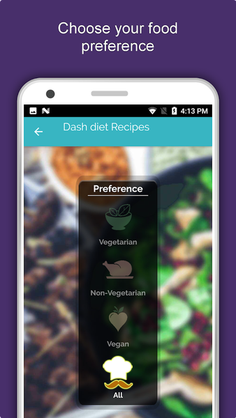 DASH Diet Recipes Offline - عکس برنامه موبایلی اندروید