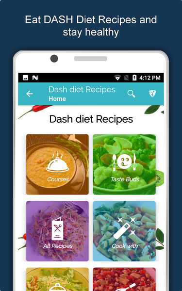 DASH Diet Recipes Offline - Image screenshot of android app