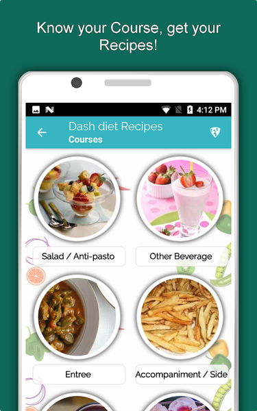 DASH Diet Recipes Offline - Image screenshot of android app