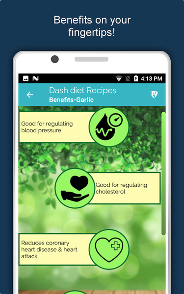 DASH Diet Recipes Offline - Image screenshot of android app