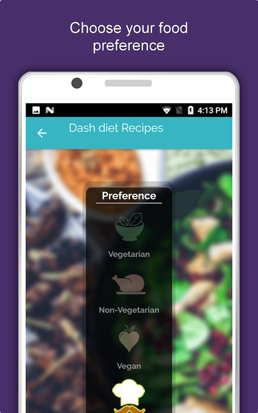 DASH Diet Recipes Offline - Image screenshot of android app
