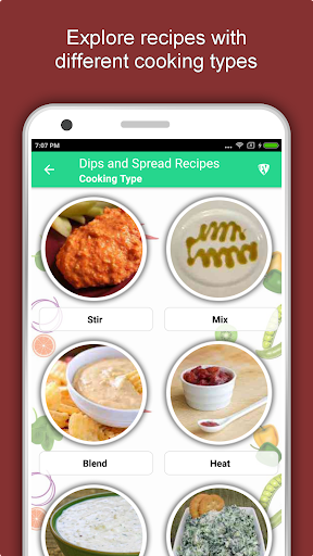 Dips & Spread Recipes Offline - عکس برنامه موبایلی اندروید