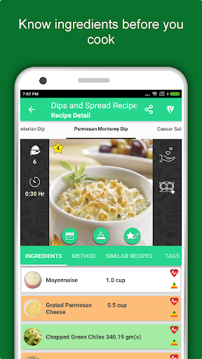 Dips & Spread Recipes Offline - عکس برنامه موبایلی اندروید