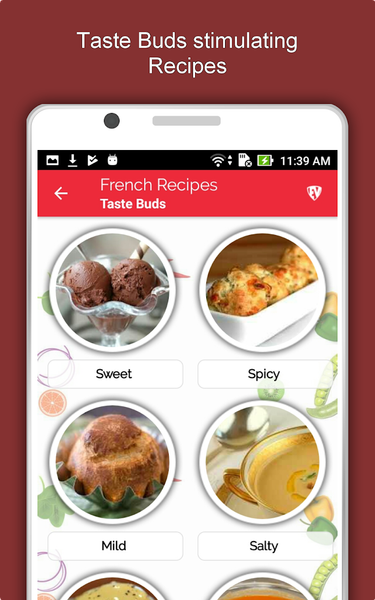 French Food Recipes Offline - عکس برنامه موبایلی اندروید