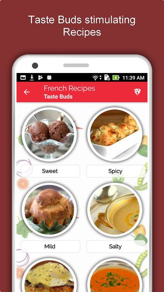 French Food Recipes Offline - عکس برنامه موبایلی اندروید