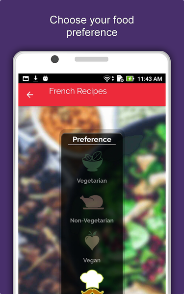 French Food Recipes Offline - عکس برنامه موبایلی اندروید