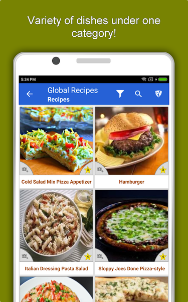 Global Recipes: World Cuisines - عکس برنامه موبایلی اندروید