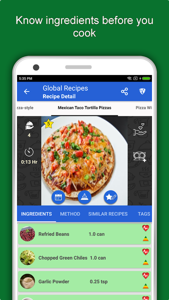 Global Recipes: World Cuisines - عکس برنامه موبایلی اندروید