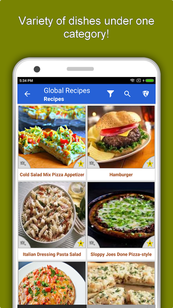 Global Recipes: World Cuisines - عکس برنامه موبایلی اندروید