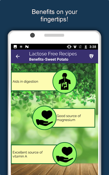 Lactose Free Food Recipes - Image screenshot of android app
