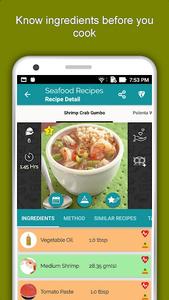 All Seafood Recipes Offline - عکس برنامه موبایلی اندروید