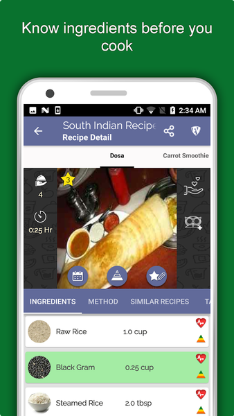 All South Indian Food Recipes - Image screenshot of android app