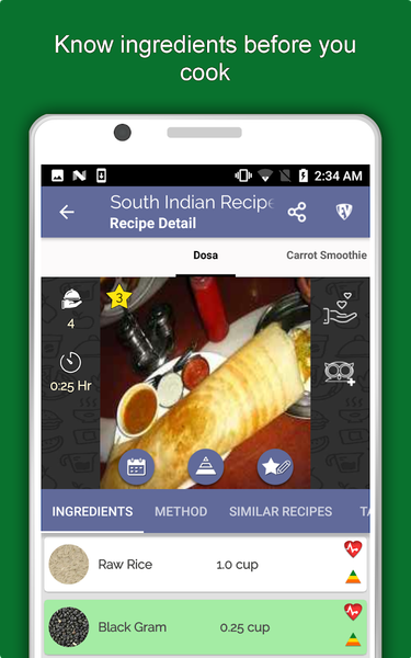 All South Indian Food Recipes - Image screenshot of android app