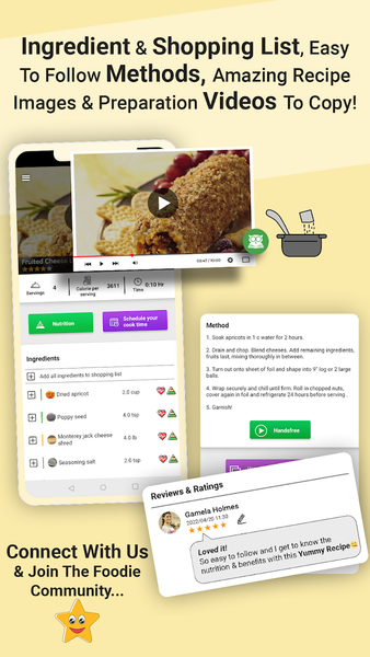 Vitamin D Rich Food Recipes - Image screenshot of android app