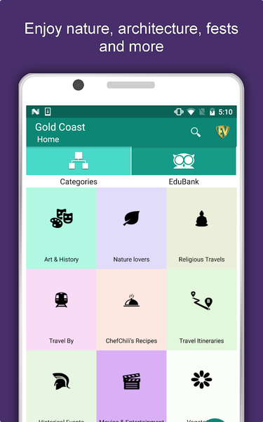 Gold Coast Travel & Explore, O - عکس برنامه موبایلی اندروید