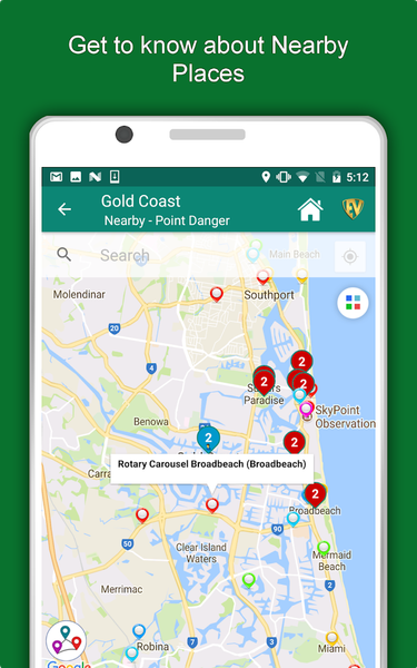 Gold Coast Travel & Explore, O - عکس برنامه موبایلی اندروید