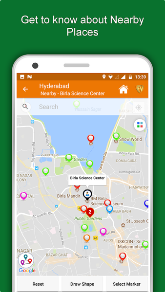 Hyderabad Travel & Explore, Of - عکس برنامه موبایلی اندروید