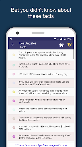 Los Angeles Travel & Explore, - Image screenshot of android app