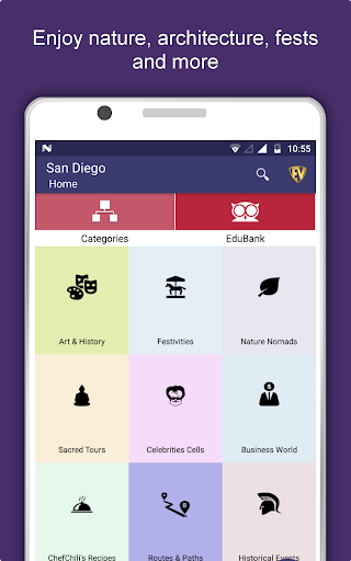 San Diego Travel & Explore, Of - عکس برنامه موبایلی اندروید