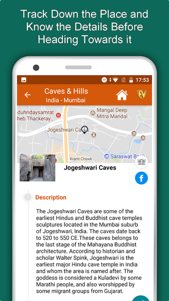 Famous Caves and Hills Travel - Image screenshot of android app