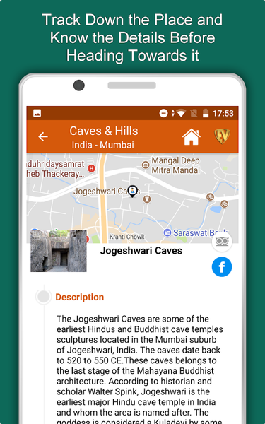 Famous Caves and Hills Travel - Image screenshot of android app