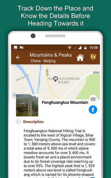 Peaks & Mountains Travel & Exp - عکس برنامه موبایلی اندروید
