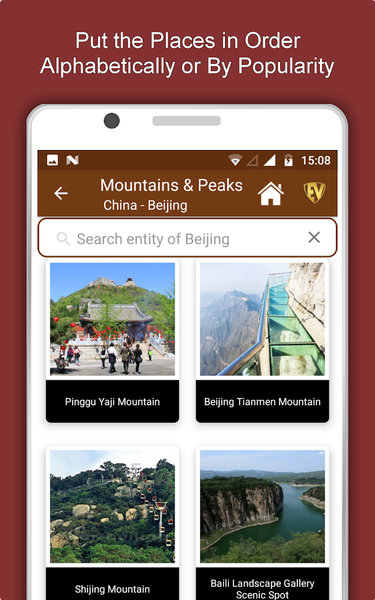 Peaks & Mountains Travel & Exp - عکس برنامه موبایلی اندروید